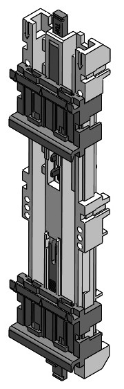 Assembling Plate UMP45A (two slidable rails)
